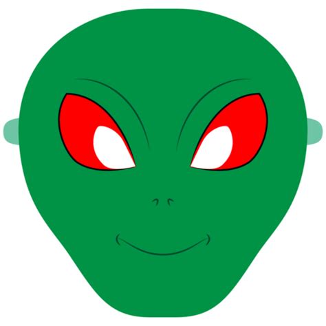 best alien mask|alien mask template.